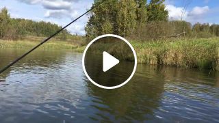 Fishing on the reservoir
