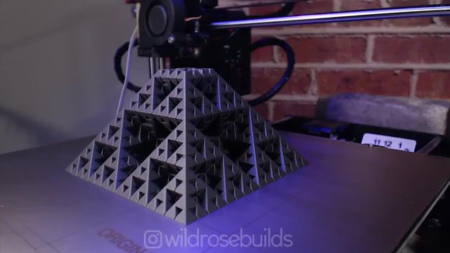 Amazing 3D Printed Fractal Pyramid, 3d, 3d Print, 3d Printing, 3d Printer, 3d Prints, 3d Printed, 3dprint, 3dprinting, 3dprinter, 3dprints, 3dprinted, 3d Printing Timelapse, Timelapse, 3d Printing Time Lapse, 3dprinter Timelapse, 3d Timelapse, Tech, Technology, Prototyping, Render, Fusion, Fusion360, Fusion 360, Makerbot, Thingiverse, Creality, Best 3d Printer, Ender 3, Cr10, Top 10 3d Printer, Anet A8, Filament, Additivemanufacturing, Additive Manufacturing, Prusa Mk3, I3, Prusa Mk3 Review, Pursa, Science Technology