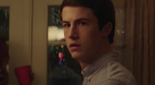 At that party, 13 reasons why, 13, netflix, clay jensen, hannah baker, lana del rey blue jeans tvik remix, tv, tv series, movies, movies tv.