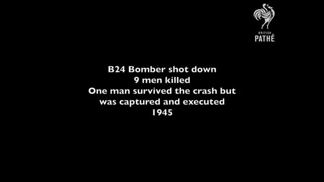 B24 get shot by 88mm flak, Flak, Usa Terrorist Bombing, Bomb, German Sky, B24, Ww2, Bomber, From British Path'e, Science Technology