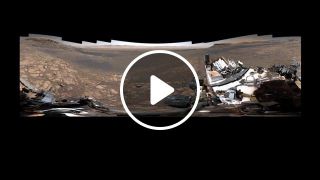 Curiosity Mars Rover Snaps 1. 8 Billion Pixel Panorama