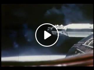First docking in space. Gemini 8 and Agena