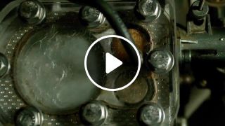 See Through Engine S1 o E2 Tequila, 151, Propane Visible Internal Combustion 4K Slow Motion