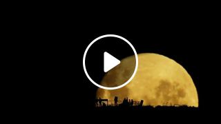 Daft Punk Aerodynamic Full Moon Silhouettes