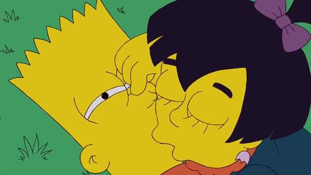 Happy End, The Simpson, Simpsons, Cartoon, Cartoons