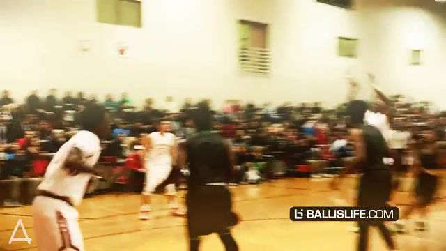 Kwe parker catches 360 double oop, basketball, byasap, dunk, btudio, nba, sports.