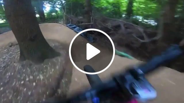 Riding perfectly sculpted dirt jumps, sports. #0