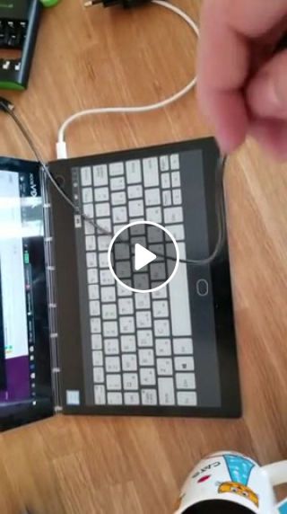 First world problems touch keyboard and shielded charging cable