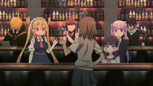 The pub, anime.