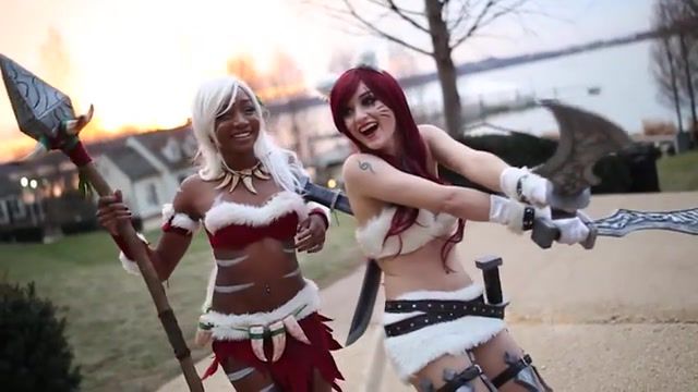 Milk and coffee - Video & GIFs | girls,naxsy ft beth faded alan walker cover,game cosplay,nycc,cosplayer,cosplay,league of legends