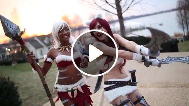 Milk and coffee, girls, naxsy ft beth faded alan walker cover, game cosplay, nycc, cosplayer, cosplay, league of legends. #0