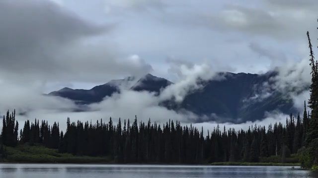 Canada, canada, nature, landscape, mountain, timelapse, music, chill, relax, cursed, nature travel.