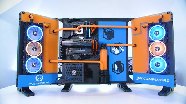 HUGE Water Cooled Gaming PC