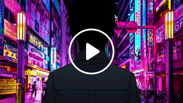 Neon jp, anime, neon, music, ros, r0s, japan, art. #0