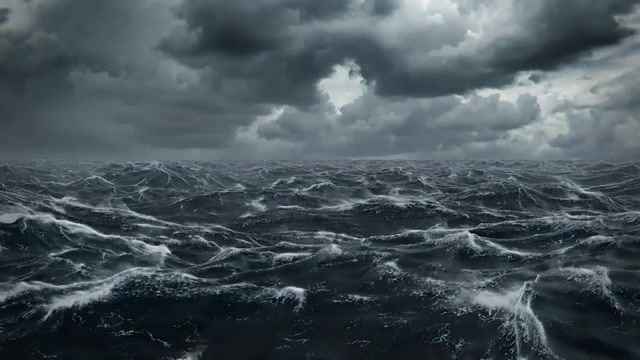 Storm, waves, nature, storm, blood wolf empty cradles, cool, of the day, music, best, the world's oceans, nature travel.