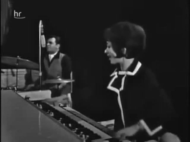Wild and funky 60s hammond queen, Cherry Wainer - Video & GIFs | mod,black and white,sixties,hammond organ,peter gunn,don storer,cherry wainer,cherry wainer and don storer peter gunn theme,music
