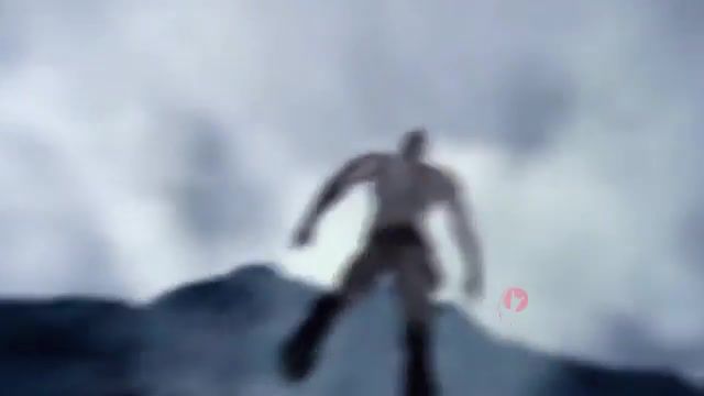 Fail of the state, god of war, game, cliff jumping, jumping, kratos, fail, falling, mashup.