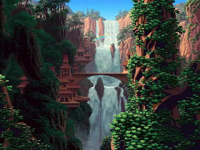 Daydreaming, Nature, Waterfall, Aesthetic, Music, Radiohead, Nature Travel