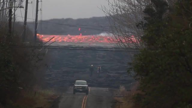 Lava Rages from Kilauea's Fissure 8, Storyful, News, Viral, Friends, Joey Tribbiani, Reaction, Nature Travel