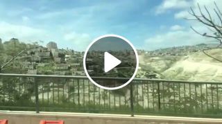 Town in the mountains near Jerusalem