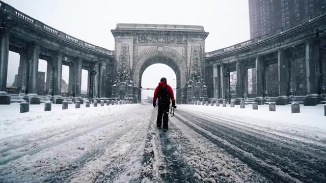 Winter, Roof, Filmmaking, Snowstorm, Weather, Sight, Mood, Winter, Snow, Slowmo, City, People, Car, Girl, Atmosphere, Atmospheric, Street, Nature Travel