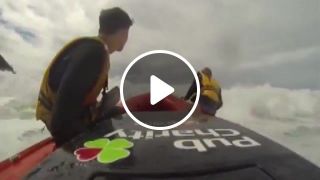 Girl Gets Launched Out of Boat