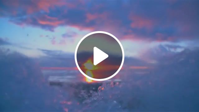 Sunset Over The Ocean, Slow, Motion, Sunset, Waves, Ocean, Chicane, Offshore, Remix, Nature Travel