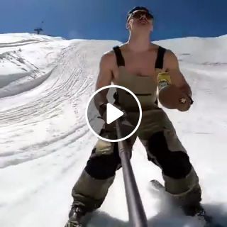Alps, ski, beer