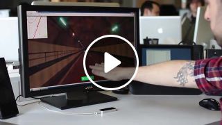 Driving Google Street View with Leap Motion