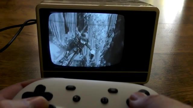 The True Potential of Google Stadia Ashens - Video & GIFs | google stadia,cloud gaming,game streaming,google gaming,stadia review,games,google console,google gaming console,google stadia controller,stadia on crt,portable tv stadia,ashens,review,funny,crt,crt stadia,science technology