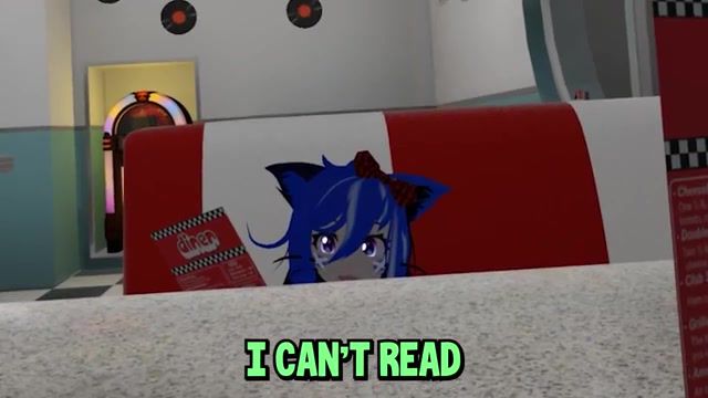 When you in VRchat and can not read, Vrchat, Vr, Virtual Reality, Drumsy, Funny Moments, Girl, Emi, Illy, Scottish, Food, Diner, Eat, Ronald, Mcdonald, Cancelled, Ruins, Best, Mully, Joshdub, Eddievr, Narrator, Gaming