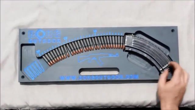 Ak 47 speed loader loads 30 rounds in seconds, speed, ak 47, science technology.