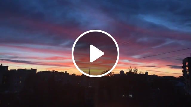 Cold sunset in saint p, landscape, sunset, timelapse, iphone, saint petersburg, spring, white nights. #0