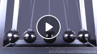 Amazing Tricks With A Giant Newton's Cradle