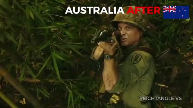 Australia before, after and future, King Kong, Fun, Funny, Mashup, Starship Troopers