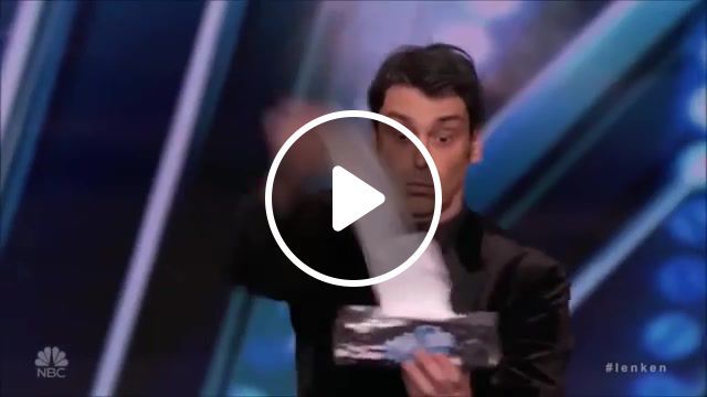 Check this out, lioz shem tov, magician, america's got talent, agt, comedy magician, telekinesis, comedy, funny, mashup. #0