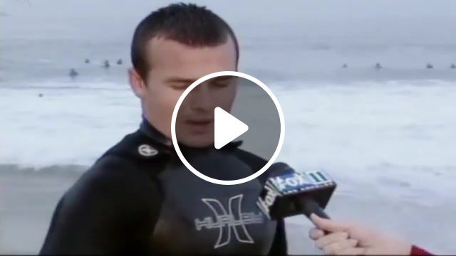 Interview by the sea, surfer, funny interview, funny surfer, fox news, movie, mashup, justice league, aquaman. #0