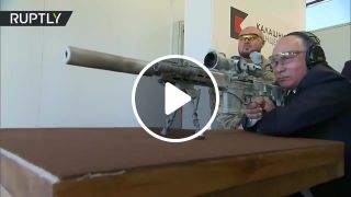 Hi tech guns HUN vs. RUS Putin gets up close and personal with new Kalashnikov sniper