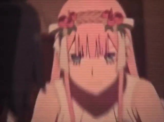 Darling in the franxx, darling in the franxx, anime, music, girl, moments, zero two, 002, willow smith wait a minute, love.