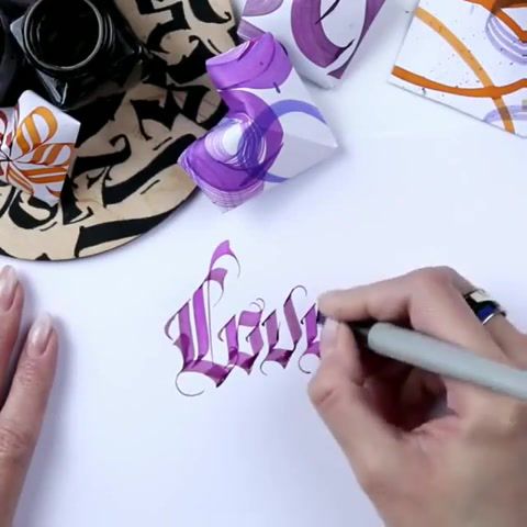 Love, Love, Calligraphy, Creativity, Art, Art Design