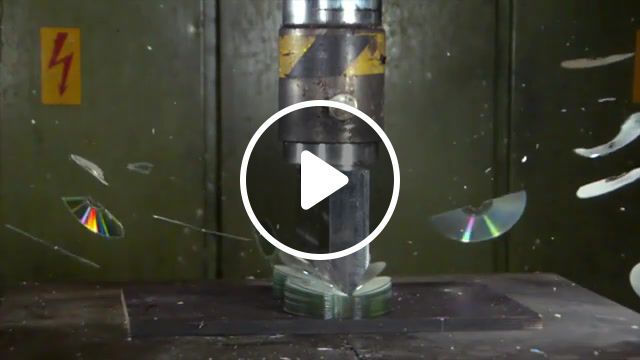 Formatting 200 cds with hydraulic press, hydraulic press channel, hydraulicpresschannel, hydraulic press, hydraulicpress, crush, willitcrush, destroy, press, hydraulicpress channel, hydraulic, hydraulic press man, will it crush, cutting, cut, cross section, cut in half, inside, whats inside, interesting, art, art design. #0