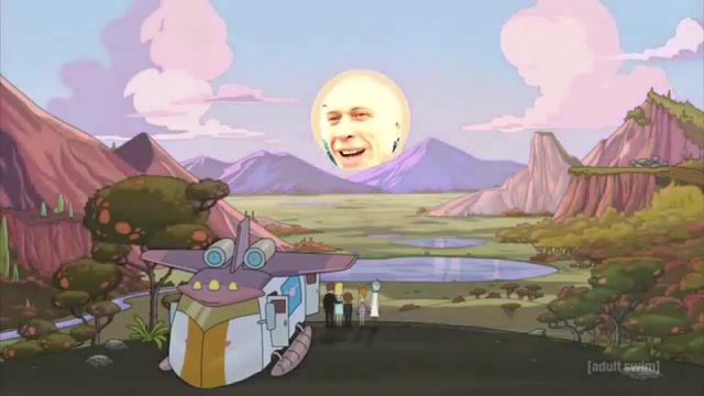 Another planet, Adult Swim, Cartoons, Rick And Morty, I M Mobile, I Knew Through Smartphone, Mashup
