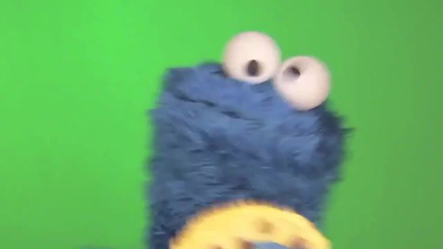 Cookiedator - Video & GIFs | predator,sesame street,cookie monster,hybrids,mashups,funny,mashup