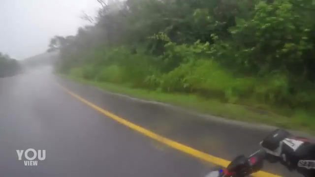 Man Saves Girlfriend From Fatal Motorcycle Crash