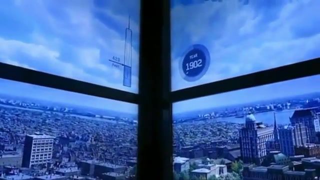Elevator shows a timelapse of New York's architectural history, New York, Timelapse, Hans Zimmer Time, Tech, Scyscrapers, Science Technology
