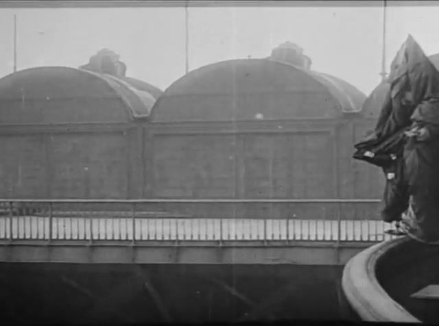 Franz Reichelt's Death Jump off the Eiffel Tower, Suicide, Edge, Impact, Police, Reuters, Parachute, Suit, Jumping, Crowds, Hole, Jumps, Pathe, Francois, Crazy, Film, Original, Parisien, Falls, Media, Science Technology