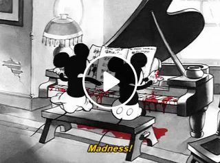Mickey and Minnie piano madness