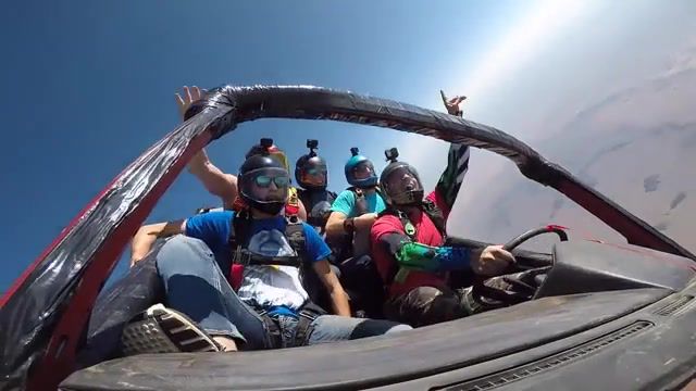 Riders on the car, Gopro, Skydiving, In Car, Sports