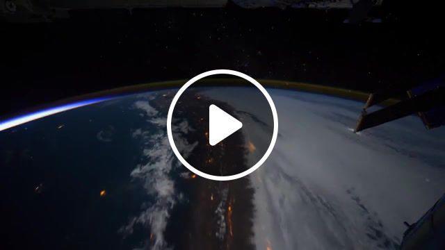 Hz i, iss, night, flight, over, earth, nature travel. #0