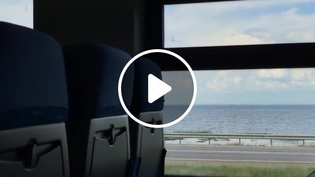Road to the sea, seashore, selfmade, by my own, gulf, train, window view, summer. #0